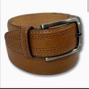 32” Trafalgar Genuine Italian Leather Belt